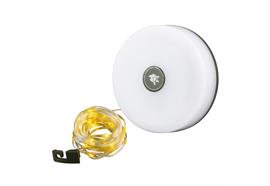 LED Solar Camping Lichterkette  zum Aufrollen 10m  aufladbar auch über USB Kabel (inkl.)