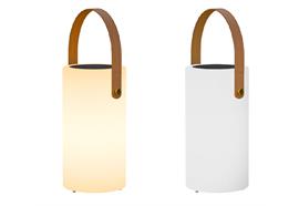 LED Solar Tischleuchte  mit Henkel H27cm
