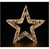 LED Stern weiss Outdoor  aus Metall mit 500 LED Micro Light  Grösse 8x50x50cm
