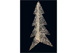 LED Tannenbaum Outdoor  aus Metall mit 300LED  Micro LED Lichterkette  und Metalldraht