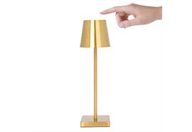 LED Tischlampe dimmbar  für Aussenanwendung  Farbe: Gold