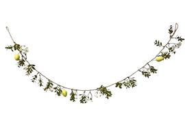 Oster Girlande grün mit  gelben Eiern  130cm