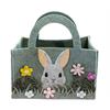 Ostern Tasche aus  Filz mit Henkel
