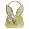 OsternTasche Hase  aus Filz mit Henkel  in der Farbe gelb