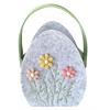 OsternTasche Hase  aus Filz mit Henkel  in Grau