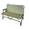 Sitzbank klappbar  für 2 Personen  Farbe: grün  52x103x75cm
