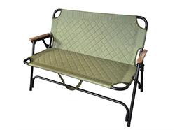 Sitzbank klappbar  für 2 Personen  Farbe: grün  52x103x75cm