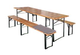 Sitzkissen für Festbank Garnitur  Farbe: Anthrazit  Grösse: 53x25x3cm