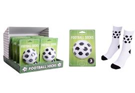 Socken Fussball  Geschenkverpackung  Grösse: one size 37-42  1Paar