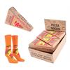 Socken Pizza  Geschenkverpackung  Grösse: one size 37-42  1Paar