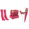 Socken Rose  Geschenkverpackung  Grösse: one size 37-42  1Paar