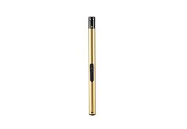 Stabfeuerzeug TOM BB-333  Farbe metallic gold / Black Top  Kunststoff