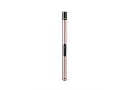 Stabfeuerzeug TOM BB-333  Farbe metallic Rosegold / Black Top  Kunststoff