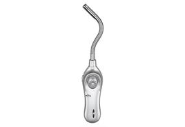 Stabfeuerzeug TOM BB-8  Metallic Silver/ Flexible Tube  im Display