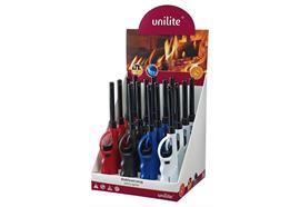 Stabfeuerzeug Unilite Oxford  4 Farben assortiert  im Display