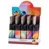 Stabfeuerzeug Unilite  Palermo Rainbow  assortiert 5 Farben