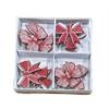 Streudeko rot  2 verschiedene Designs