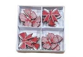 Streudeko rot  2 verschiedene Designs