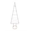 Tannenbaum 3D Weiss Metall  H: 150cm D: 50cm