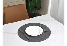Tischset rund Rondo  anthrazit D=38cm