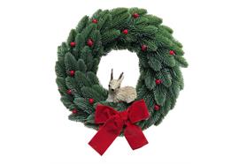 Weihnachtskranz dekoriert  Durchmesser 34cm