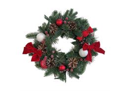 Weihnachtskranz dekoriert  Durchmesser 34cm